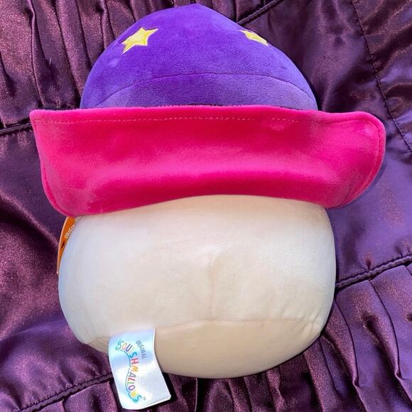Squishmallow Carina The Mushroom 8 Inch Kellytoy Plush 2023 Halloween Cape w/Tag - Picture 8 of 10